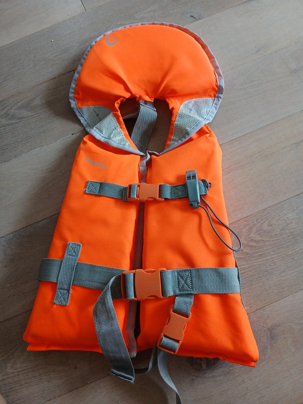 Tribord reddingsvest 100N Junior (30-40 kg), Watersport en Boten, Watersportkleding, Gebruikt, Reddingsvest of Zwemvest, Kind