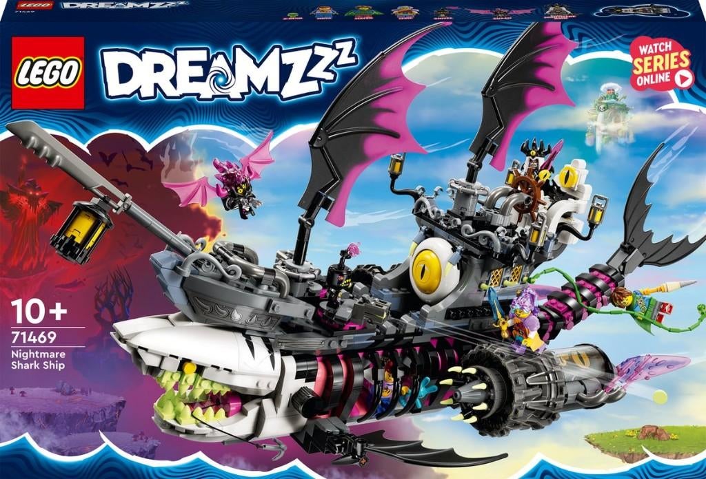 LEGO DREAMZzz Nachtmerrie Haaienschip 71469, Ophalen, Overige thema's, Lego, Nieuw