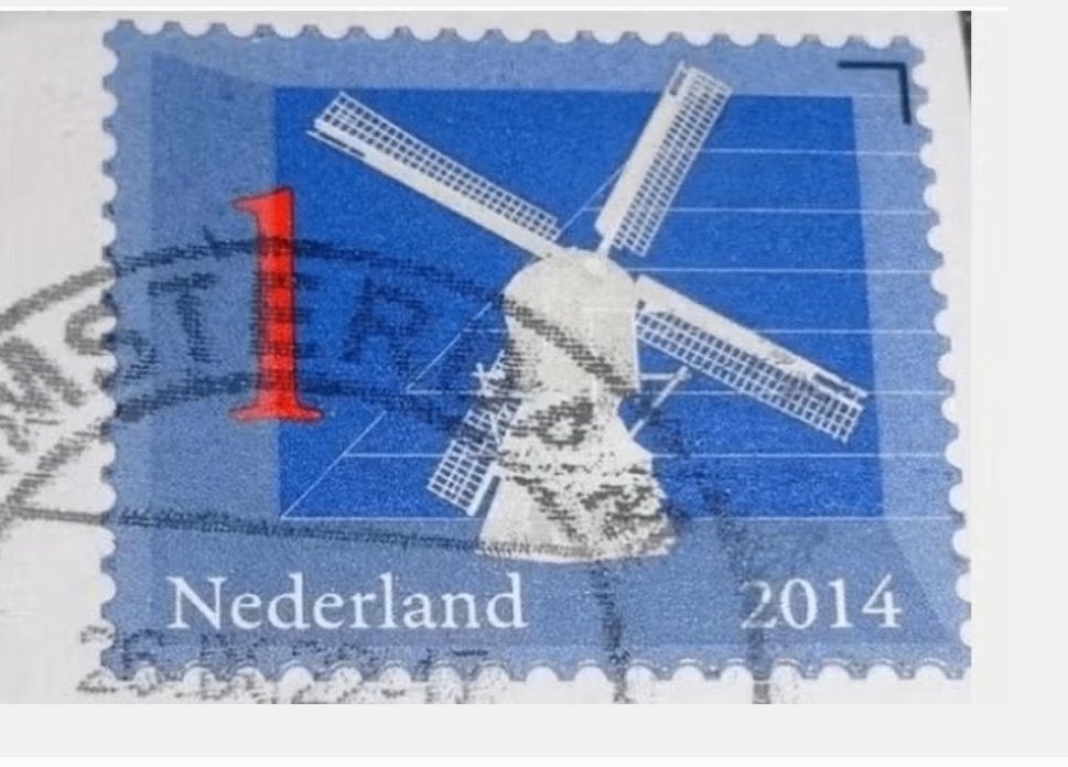 Nederlandse Iconen - 2014 - Molen, Verzenden, Na 1940, Gestempeld