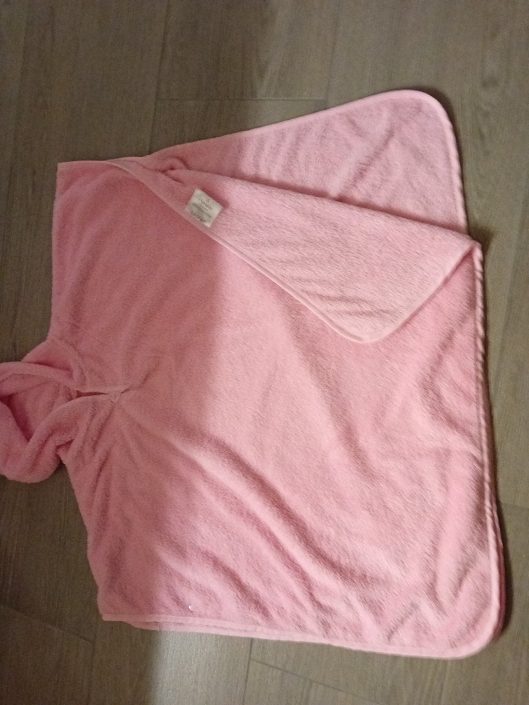 kinder badcape, Meisje, One size, Ophalen of Verzenden, Zo goed als nieuw