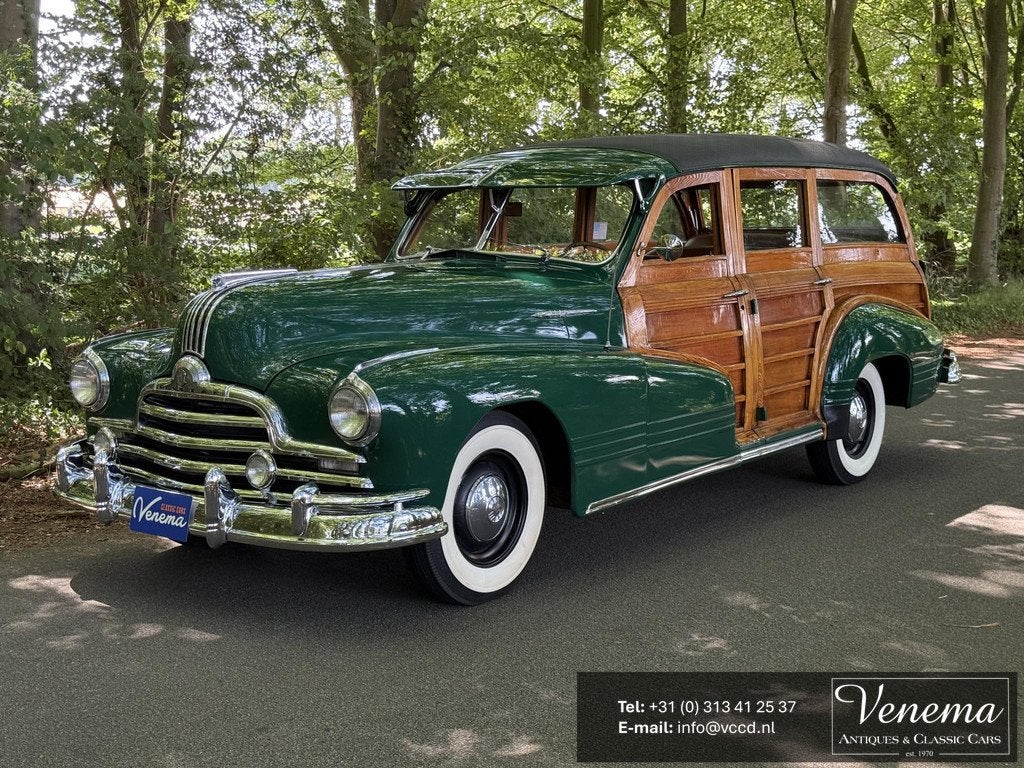 Pontiac Streamliner Eight Station wagon, Auto's, Pontiac, Gebruikt, Origineel Nederlands, Handgeschakeld, Particulier