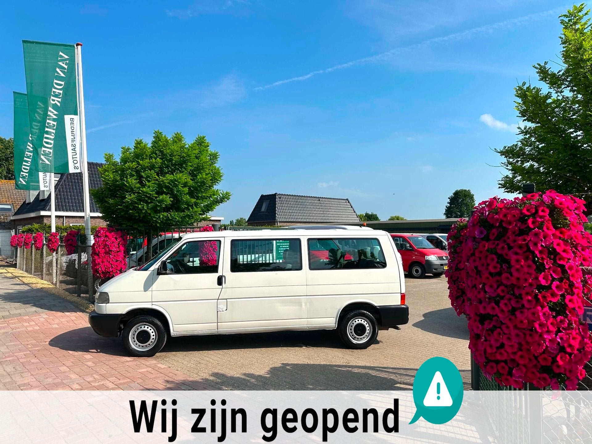 Volkswagen Transporter Kombi 1.9 TD 332 Youngtimer 2+2+2+3 M, Stof, Gebruikt, Origineel Nederlands, Bedrijf