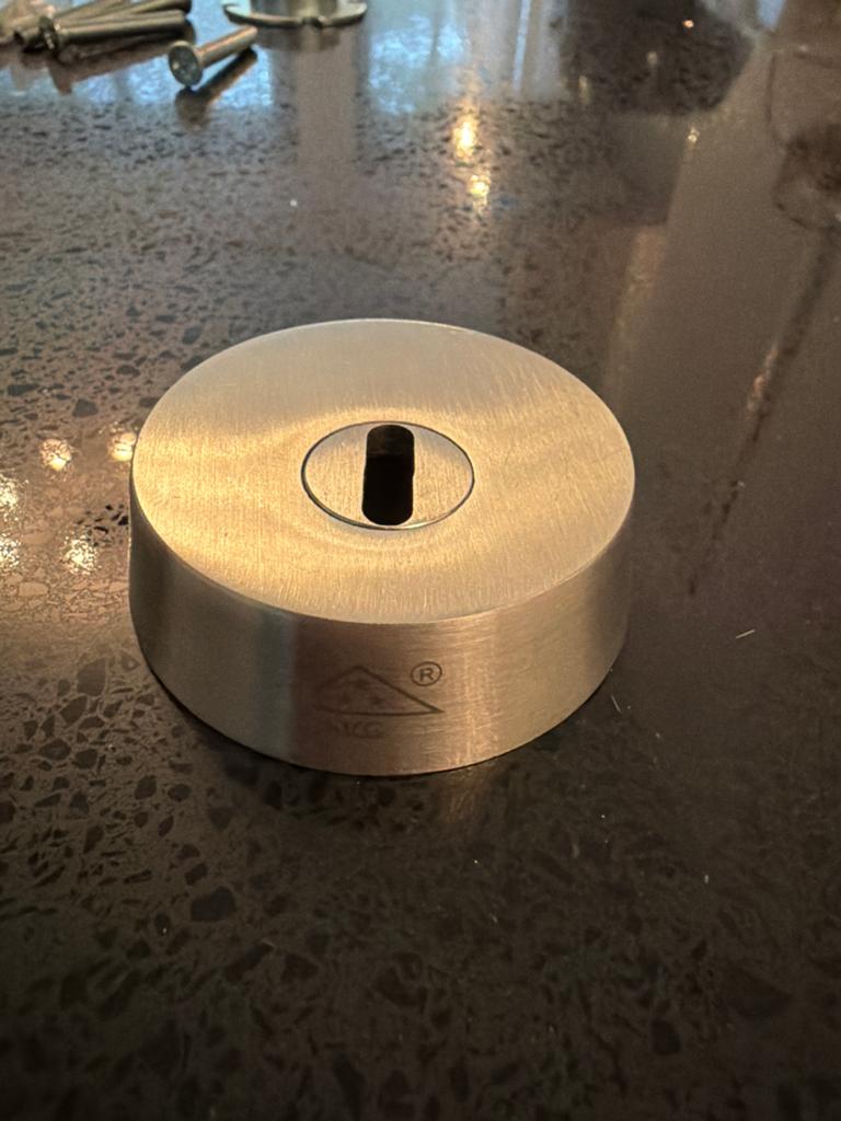 Intersteel SKG 3* RVS zwaar veiligheidsrozet voor Lips/Nemef, Verzenden, Nieuw, Rvs, Overige typen