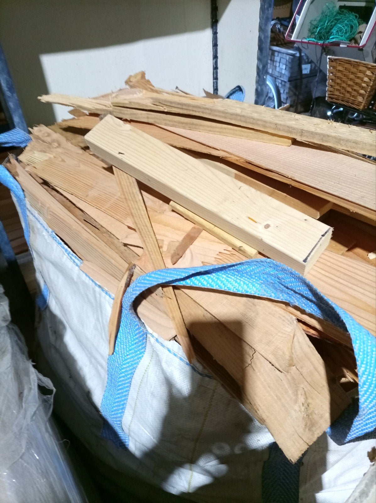 volle bigbag brandhout, Ophalen, 50 mm of meer, Pallet, Minder dan 200 cm