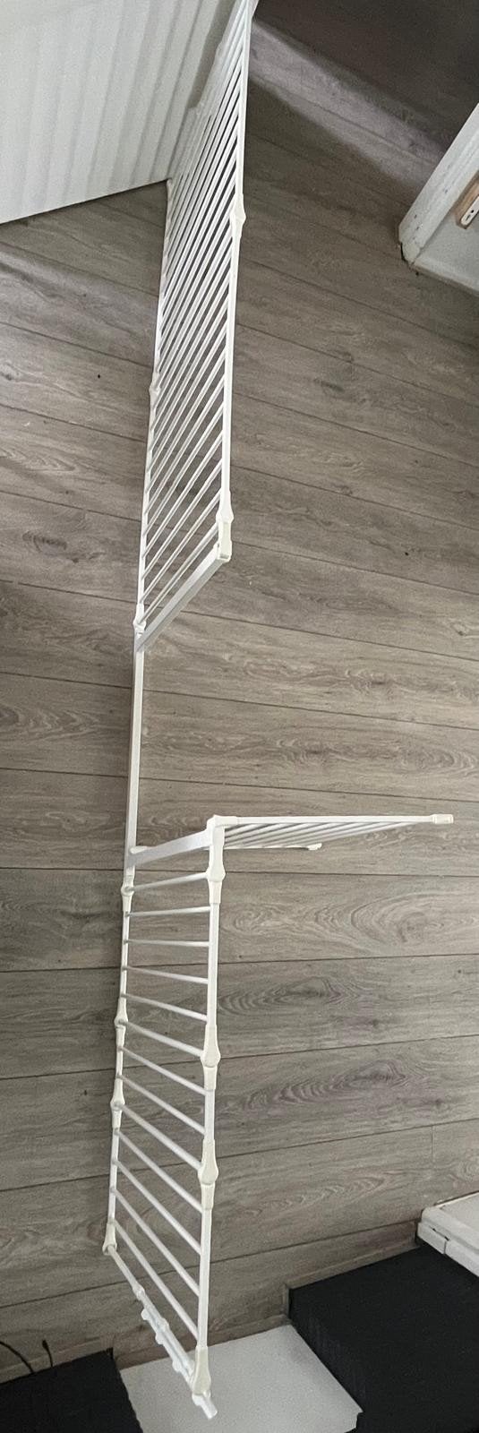 BabyDan veiligheidshekjes met tussenstukken en poort, Ophalen, Gebruikt, 115 cm of meer, Metaal of IJzer