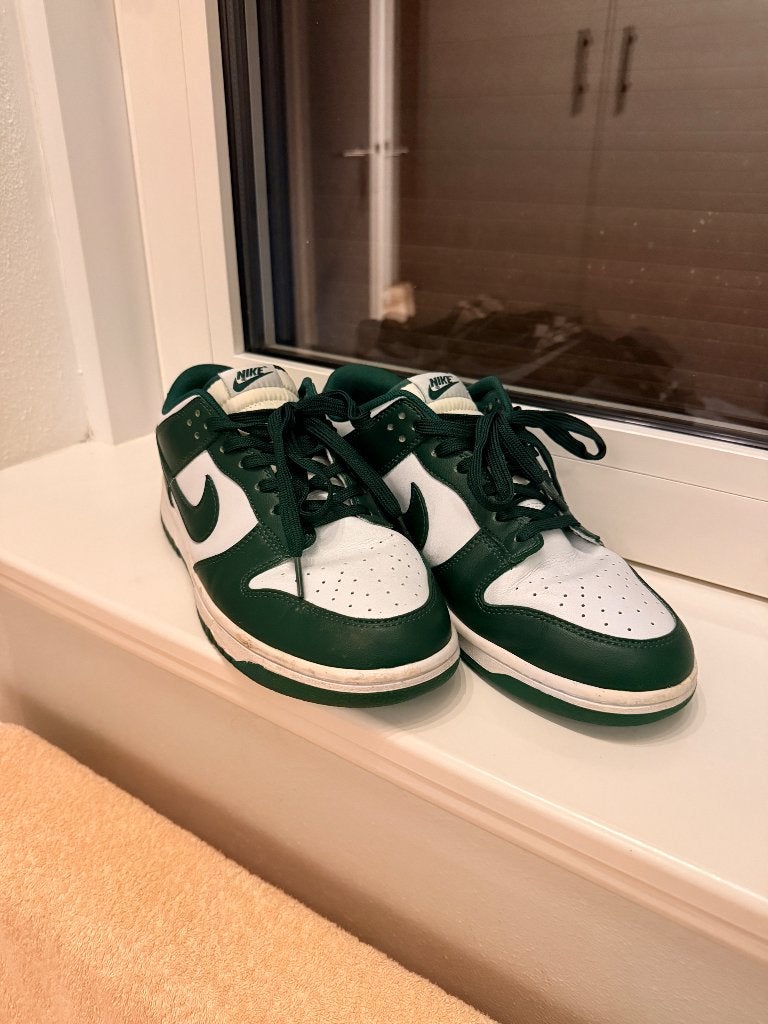 Nike dunk low maat 43 kleur donkergroen, Kleding | Heren, Schoenen, Overige kleuren, Nike, Ophalen of Verzenden, Sneakers of Gympen