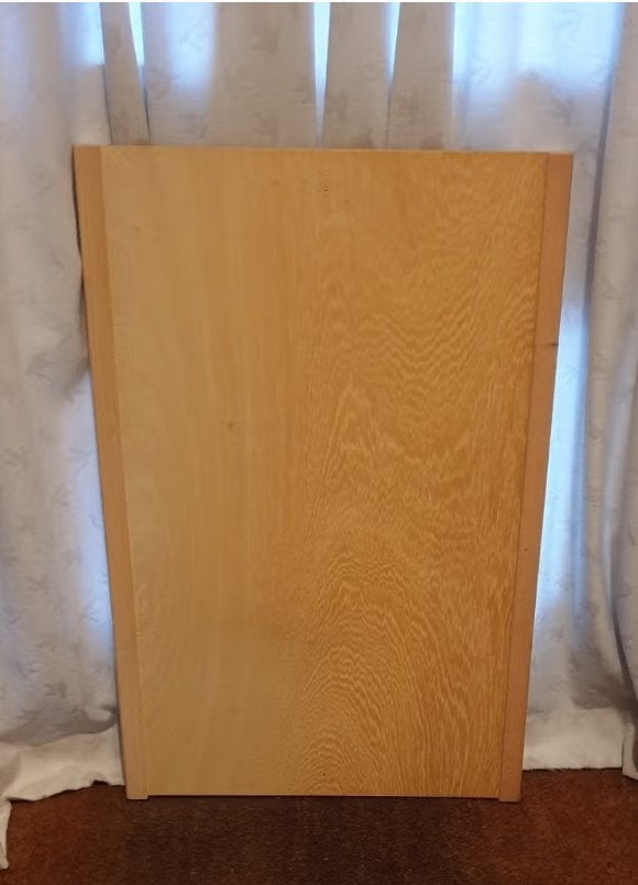 Lundia gesloten eindzijstuk 108x60 blank gelakt., Ophalen