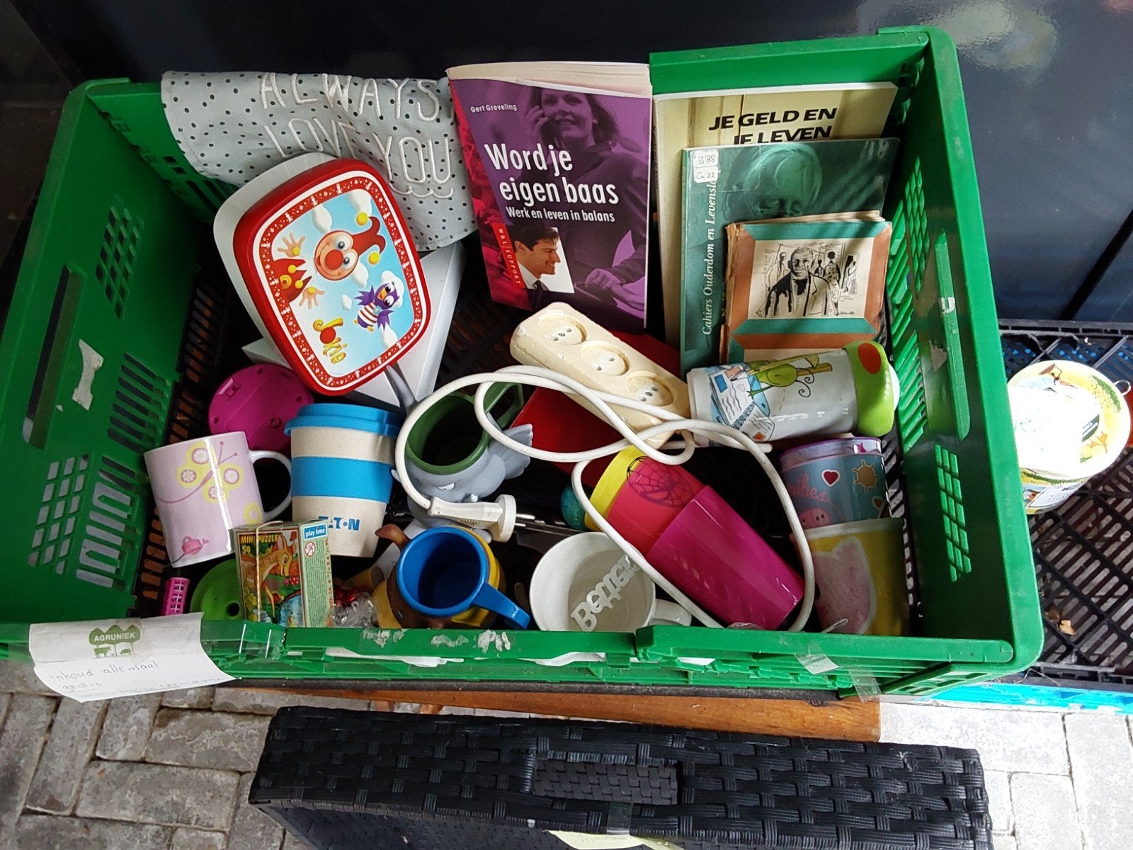 gratis spullen, Ophalen