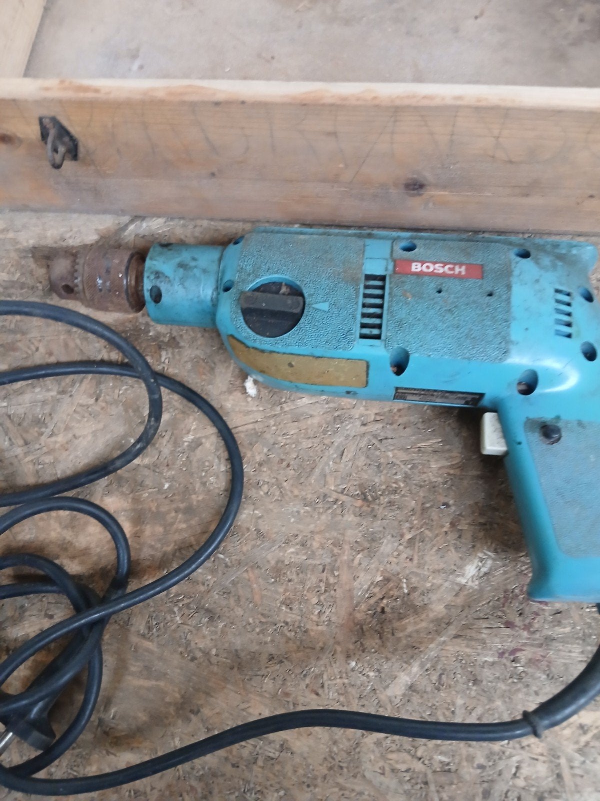 Vintage Bosch Boormachine met Koffer - Scintilla SA, Boormachine, Bosch Scintilla SA, Gebruikt, Ophalen of Verzenden