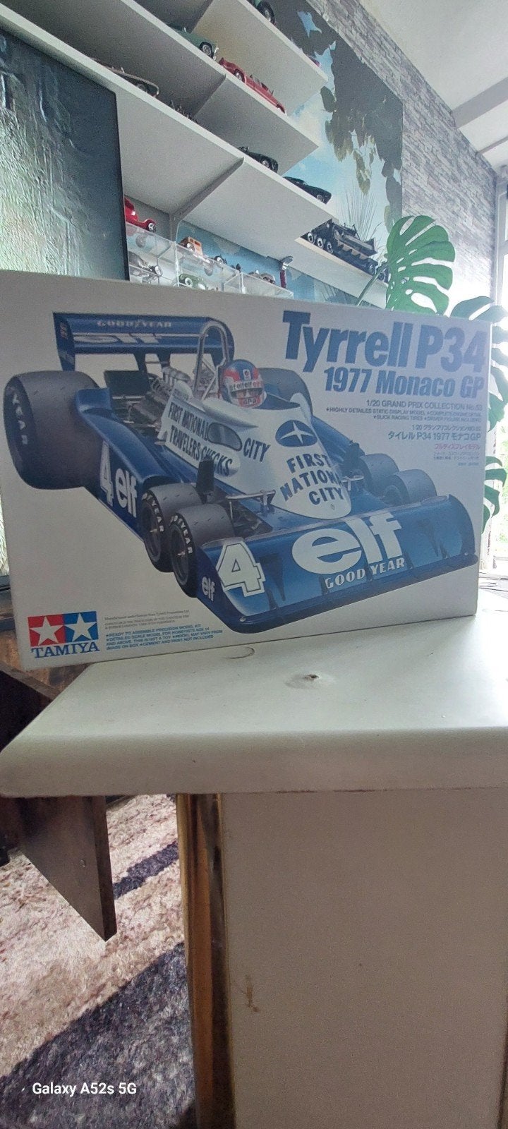 Tamiya Tyrrell P34 1977 Monaco GP Modelbouwkit, Auto, 1:32 tot 1:50, Nieuw, Ophalen of Verzenden