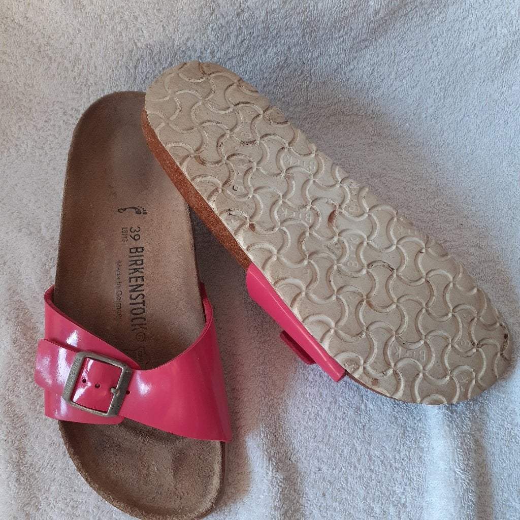 birkenstock 39 roze, Slippers, Ophalen of Verzenden, Zo goed als nieuw, Roze
