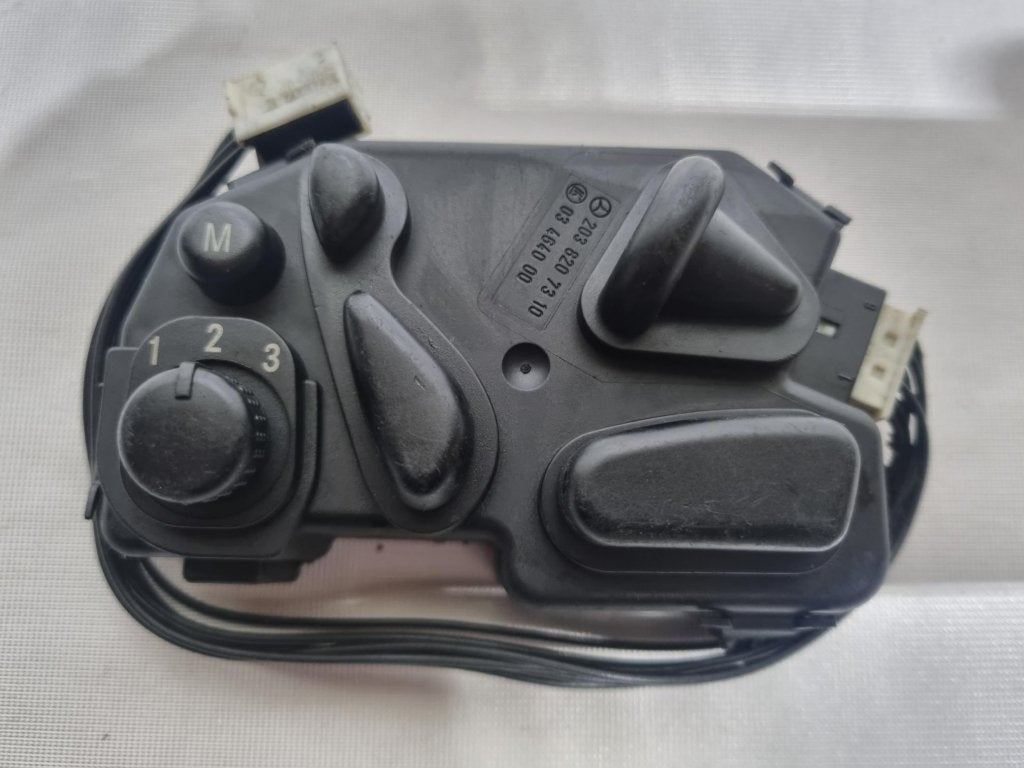 Linker stoel schakelaar W203 C-Klasse A2038207310 [18], Auto-onderdelen, Niet ingevuld, Gebruikt, Mercedes-Benz, Niet ingevuld