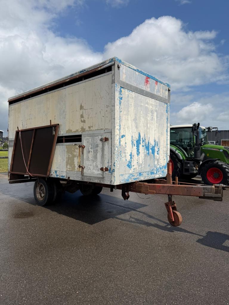 Veewagen veetrailer veevervoer transportwagen trailer wagen, 100 liter of meer, Ophalen of Verzenden, Transportkar