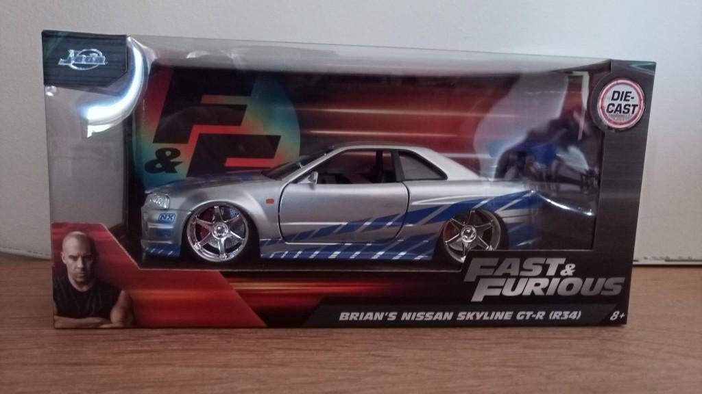 jada die-cast /Dodge/nissan/vw jetta/ Fast & Furious, Ophalen of Verzenden, Nieuw