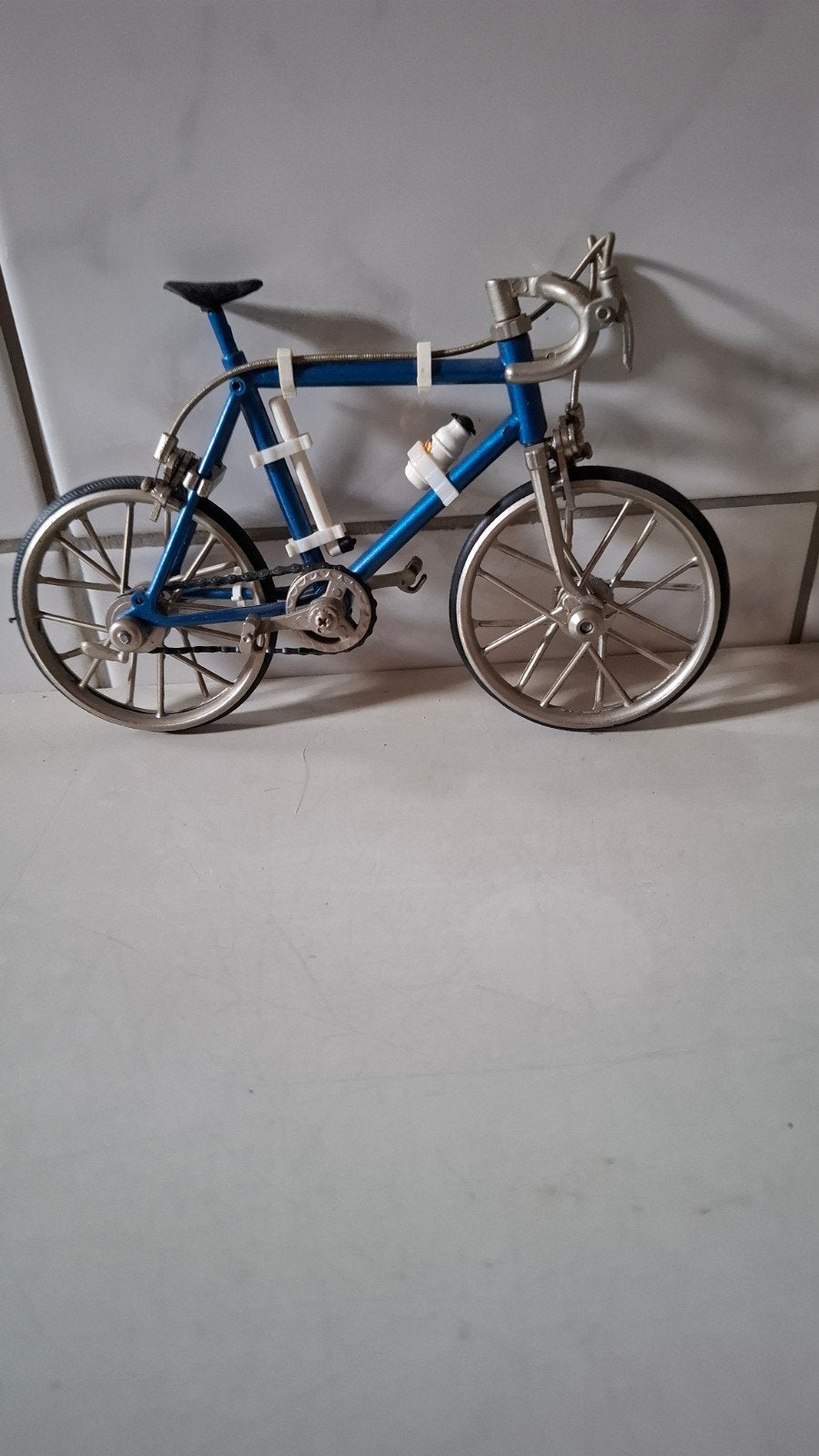 Miniatuur racefiets model - Blauw, Ophalen of Verzenden, Zo goed als nieuw, Overige typen, Overige merken
