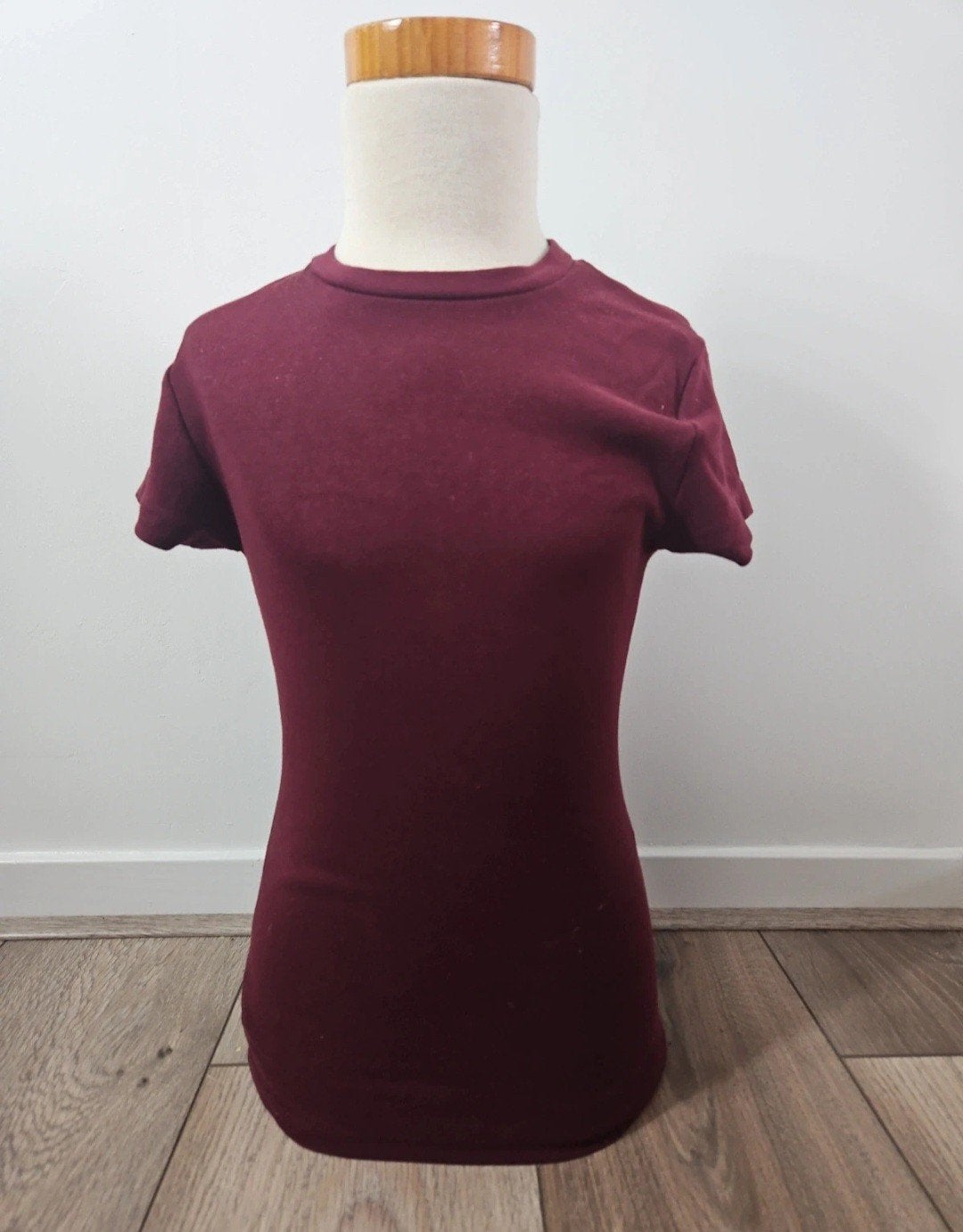 leuke crop top, Zo goed als nieuw, Korte mouw, Maat 36 (S), Rood