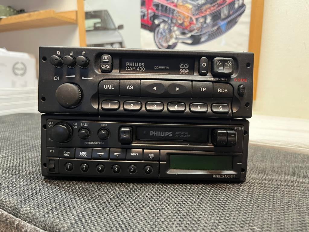 philips auto radio, Ophalen of Verzenden, Zo goed als nieuw