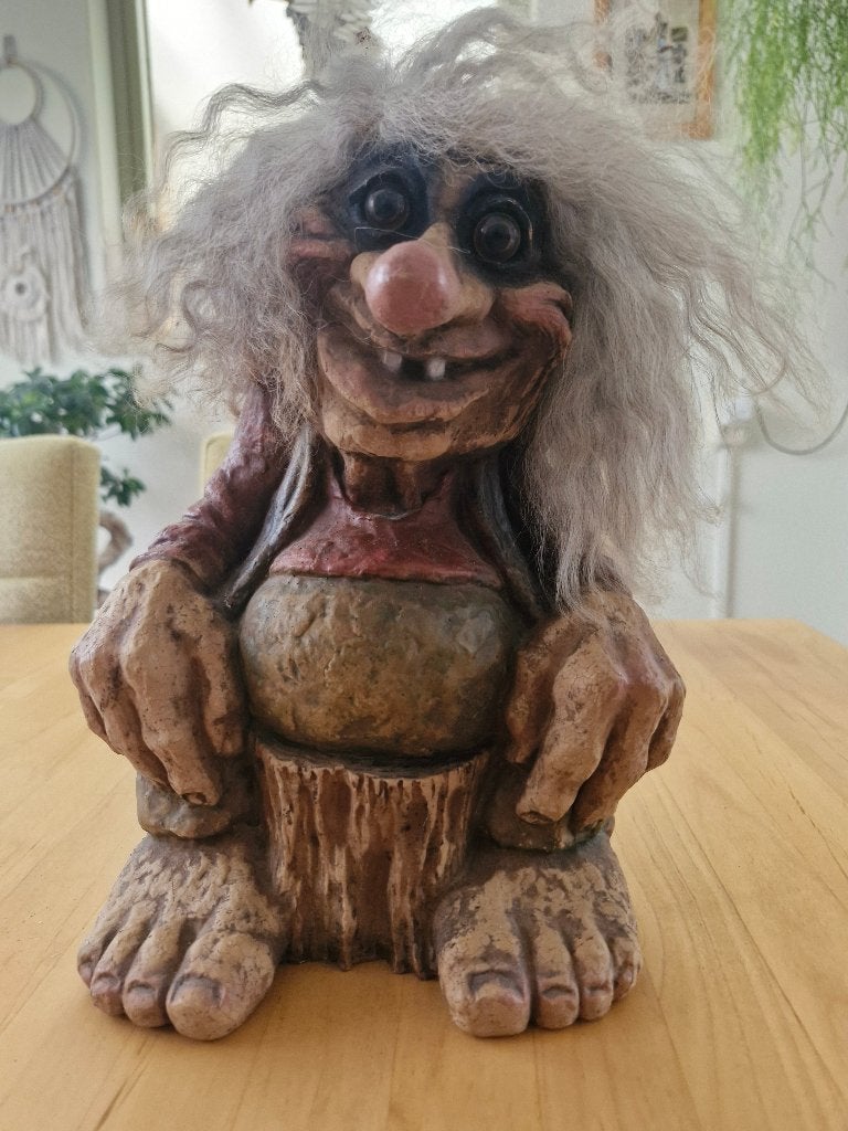 Noorse Troll handgemaakt, merkt NyForm (model 109), Ophalen of Verzenden, Zo goed als nieuw, Fantasy