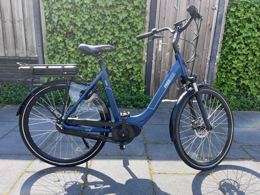 FreeBike electisch met Bafang M400 motor, Zo goed als nieuw, 51 tot 55 cm, 50 km per accu of meer, Ophalen