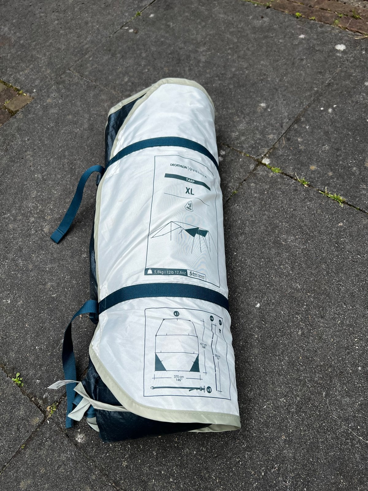 Decathlon Quechua Tarp XL Fresh - zo goed als nieuw (m2407741031)   Tenten  Marktplaats