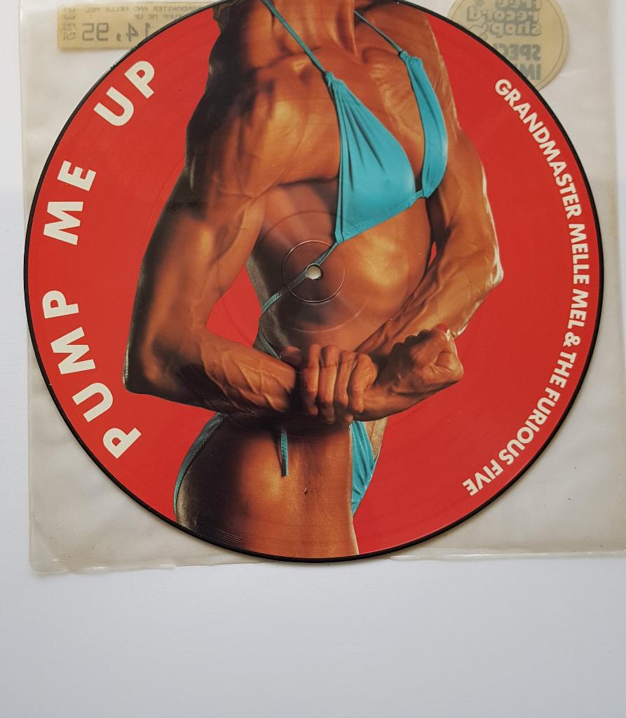 Grandmaster Melle Mel - Pump Me Up  12" PD - SHLX 141, Cd's en Dvd's, Vinyl | Hiphop en Rap, Verzenden, Voor 1985, Zo goed als nieuw
