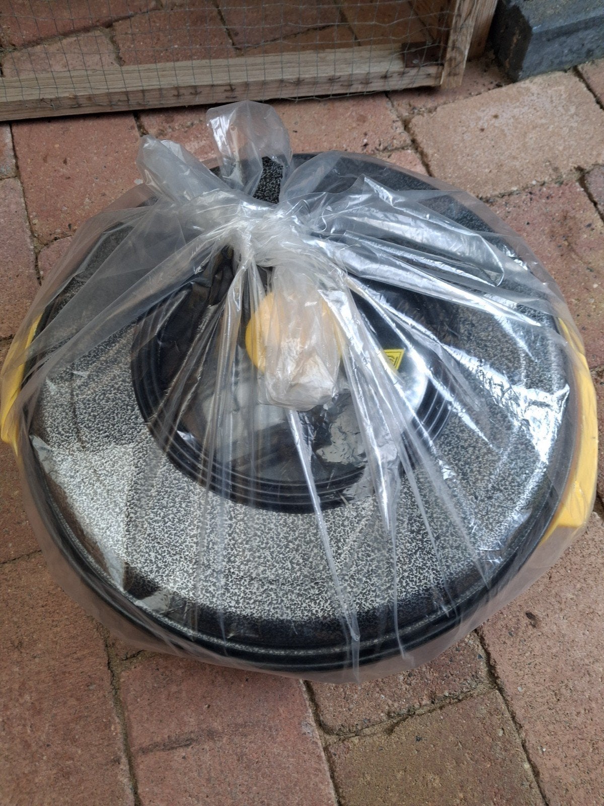 kippie pan, Huis en Inrichting, Ophalen, Zo goed als nieuw, Rvs