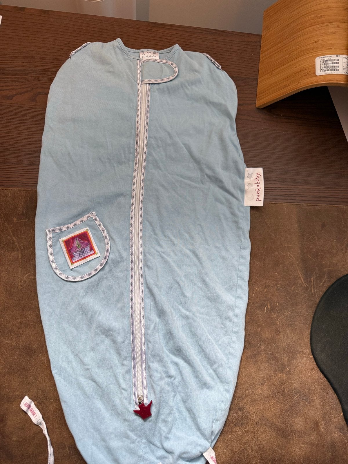 Puckababy Mini Slaapzak 3-6 maanden - Zo goed als nieuw, Ophalen, Puckababy, Zo goed als nieuw, Slaapzak
