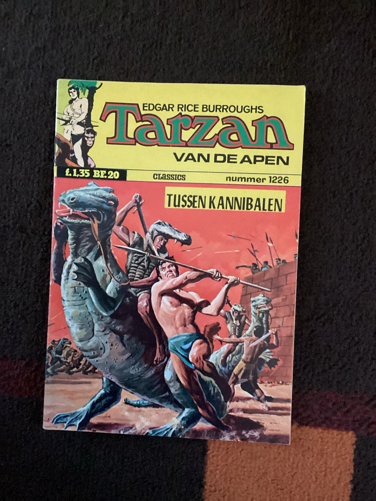 Tarzan van de Apen - Tussen Kannibalen (nummer 1226), Ophalen of Verzenden, Gelezen