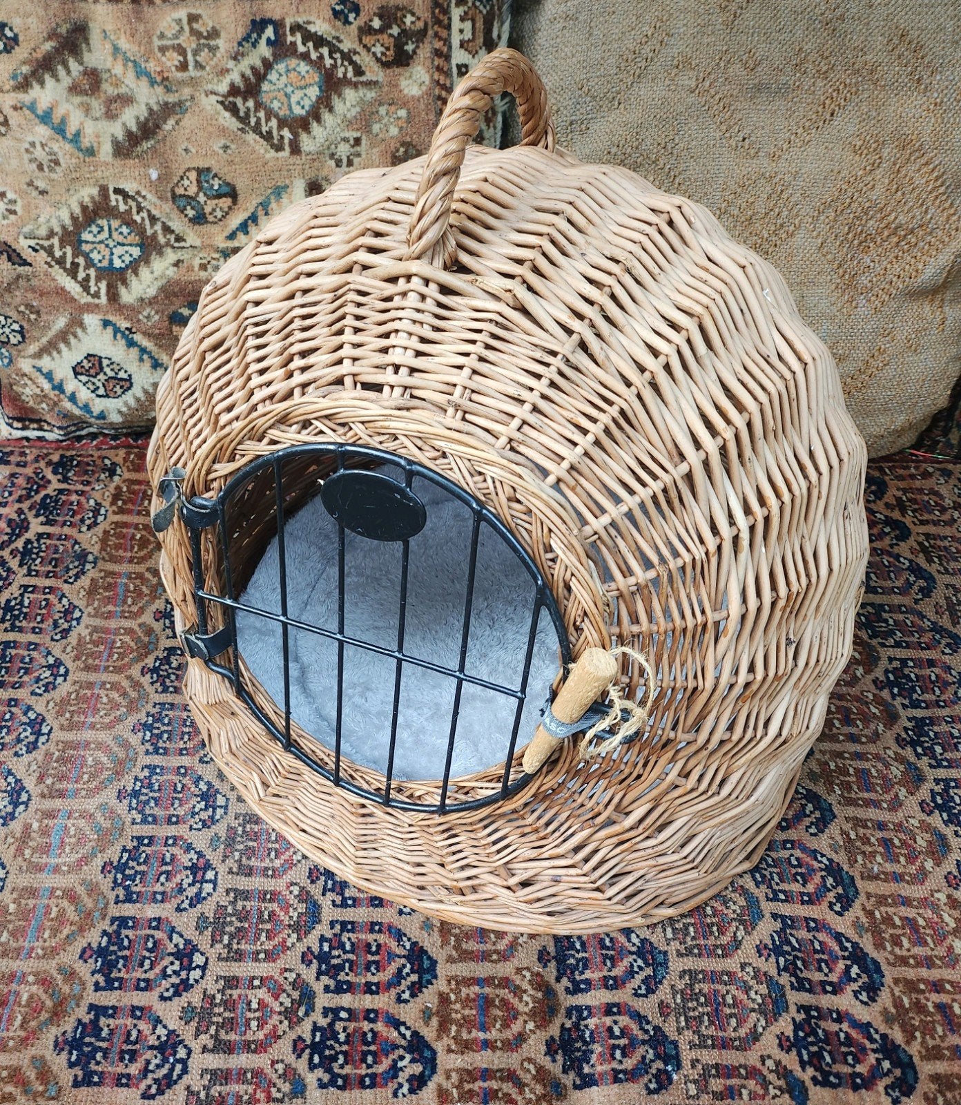 Rotan Rieten Reismand Large, Ophalen of Verzenden, Zo goed als nieuw, Riet