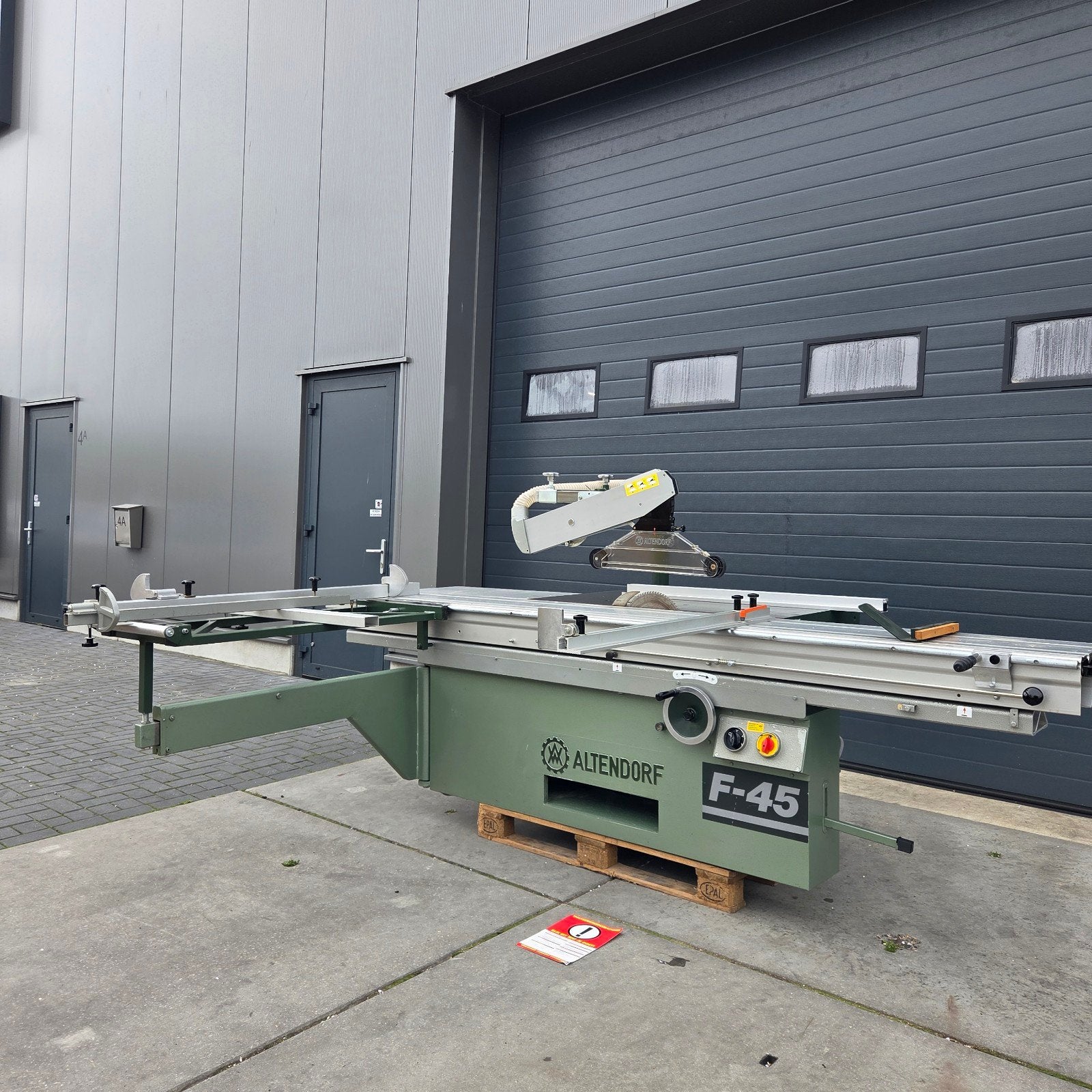 Altendorf F45 Formaatzaag 3200mm 45graden ** topstaat, Doe-het-zelf en Verbouw, Gereedschap | Zaagmachines, Altendorf scm robland martin felder hammer