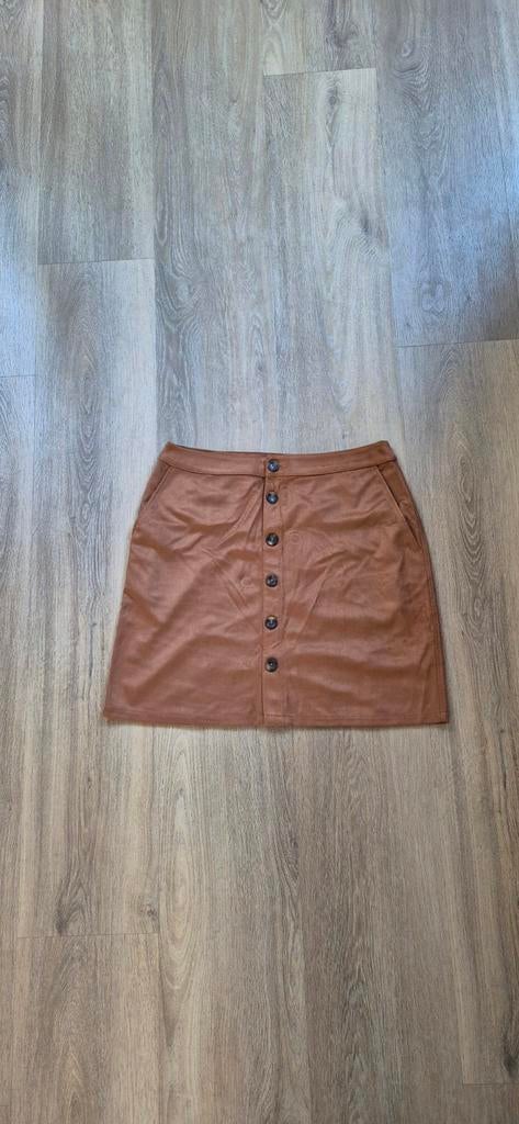 Nieuw suedelook/velours a lijn rokje, s. Oliver, maat 42, Kleding | Dames, Rokken, Bruin, Maat 42/44 (L), Nieuw, Ophalen of Verzenden