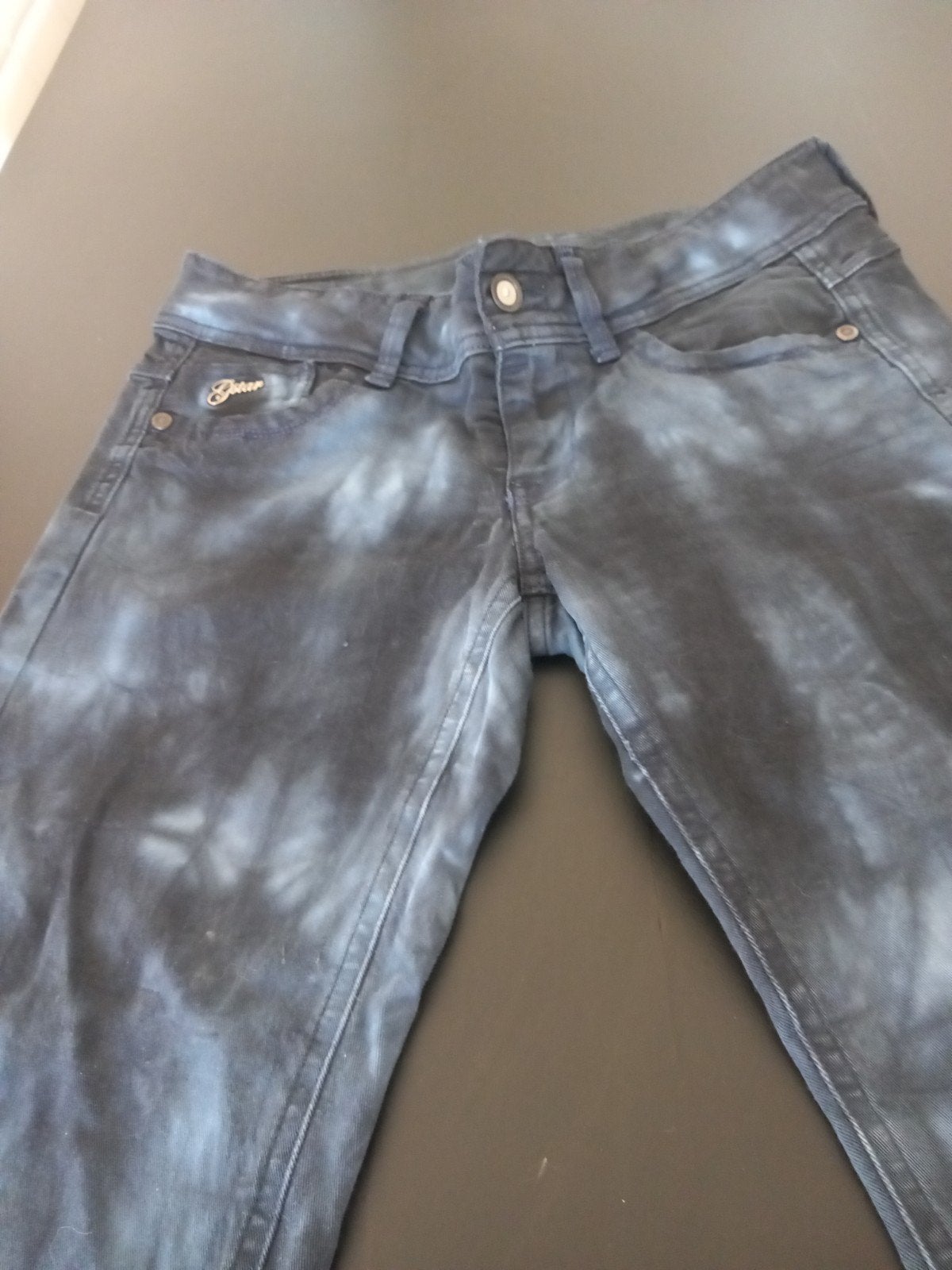 Mooie GStar Spijkerbroek, Ophalen, Zo goed als nieuw, Blauw, W32 (confectie 46) of kleiner