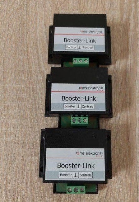 Tams Booster-Link (Per 3 stuks), Hobby en Vrije tijd, Overige merken, Verzenden, Zo goed als nieuw, Transformator of Voeding