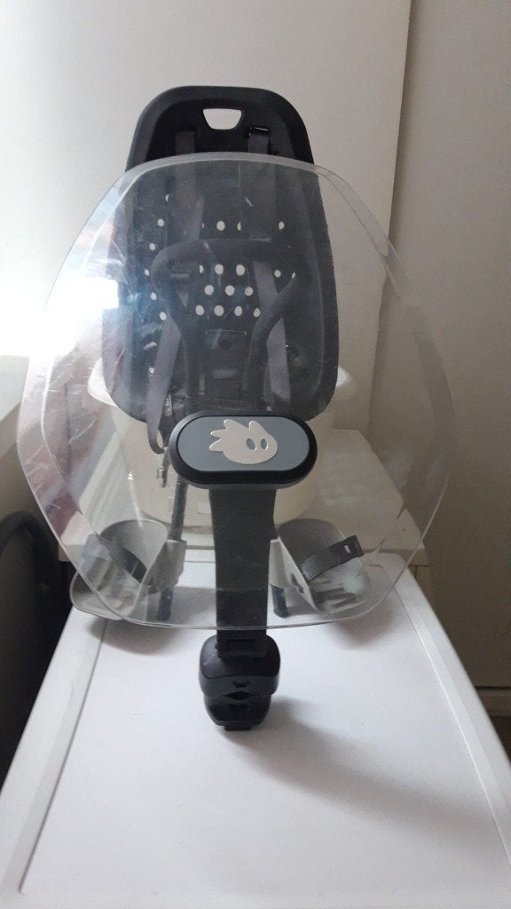 Fietsstoeltje met windscherm, Voorzitje, Ophalen, 0 t/m 10 kg, Yepp GMG