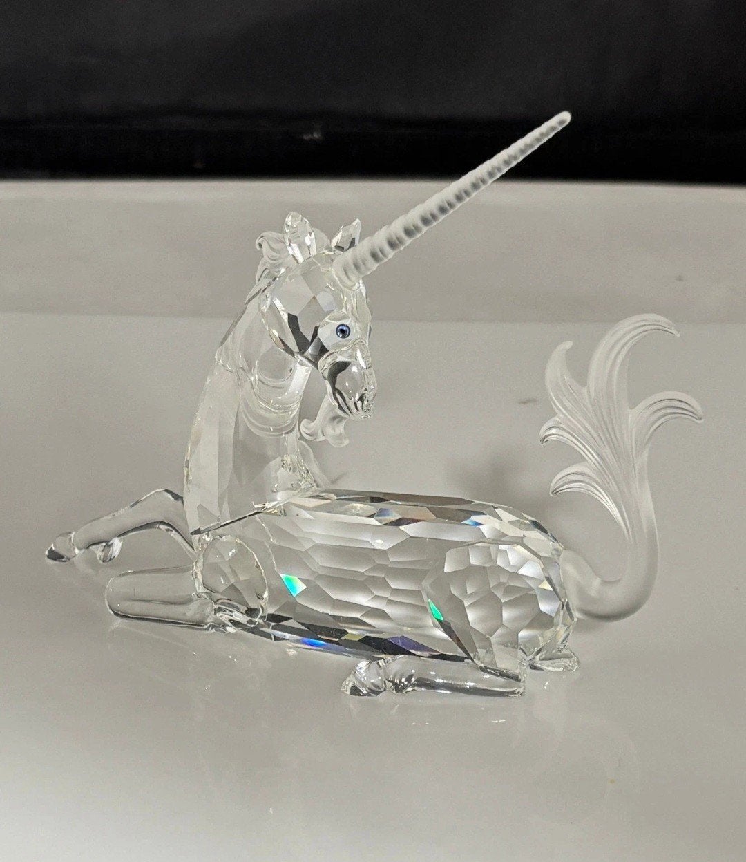 Swarovski Jaarstuk Scs unicorn eenhoorn, Verzamelen, Ophalen of Verzenden, Zo goed als nieuw, Figuurtje