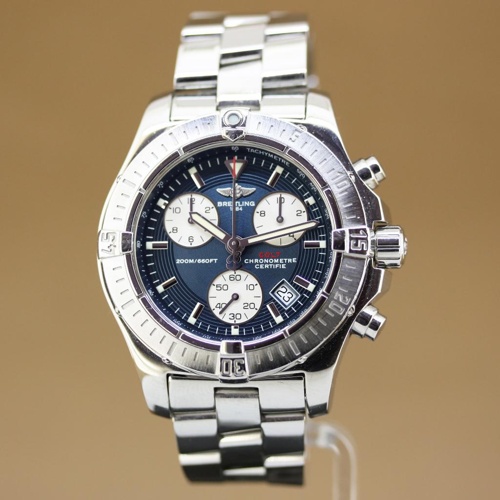 Breitling Colt Chronograph Ref. A73380, Staal, Gebruikt, Staal, Breitling