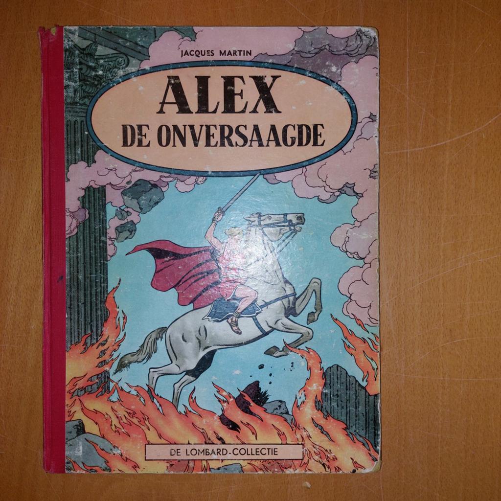Oude HC Alex Lombard Collectie de onversaagde, Boeken, Stripboeken, Eén stripboek, Ophalen of Verzenden, Gelezen, J. Martin