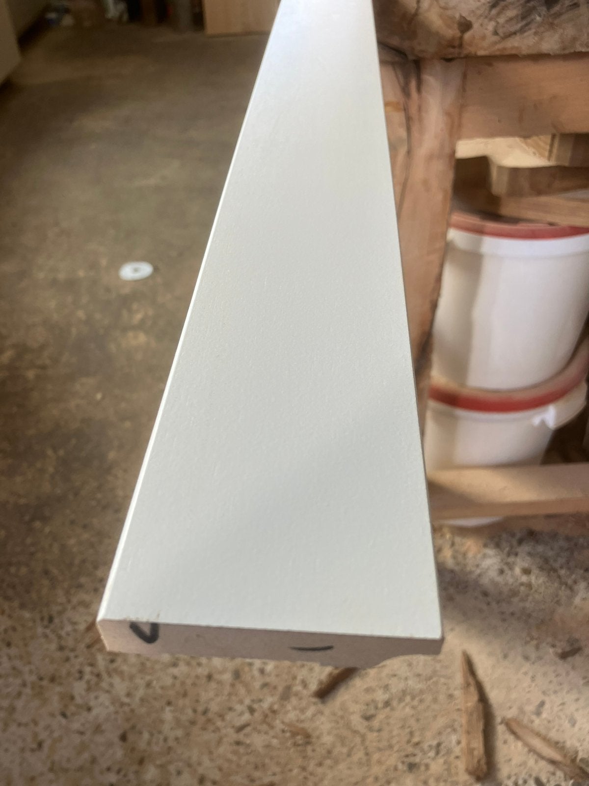 Plinten vanaf  €5.- per stuk, Doe-het-zelf en Verbouw, Ophalen, Minder dan 25 mm, Zo goed als nieuw, Plank