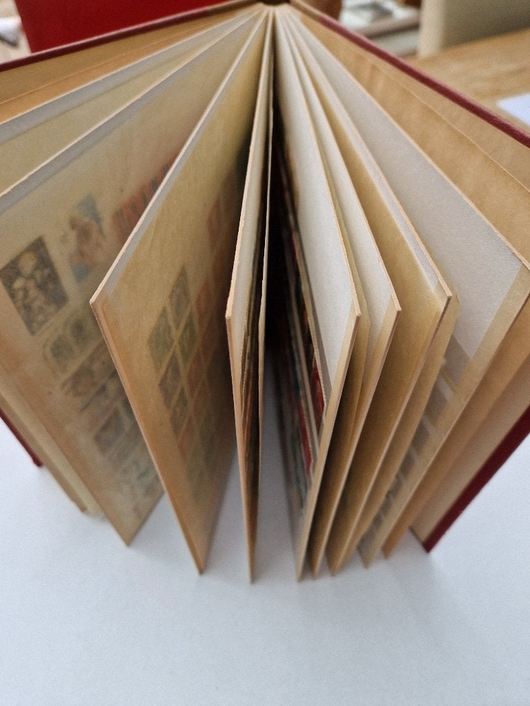 Postzegel Album Europa heel veel gestempeld, Ophalen of Verzenden, Nederland