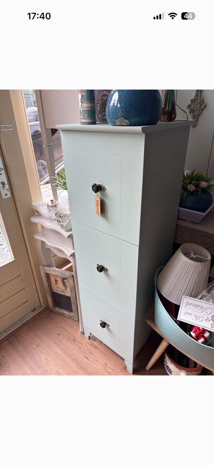 Hoge voorraadkast, Ophalen, Zo goed als nieuw, Minder dan 45 cm