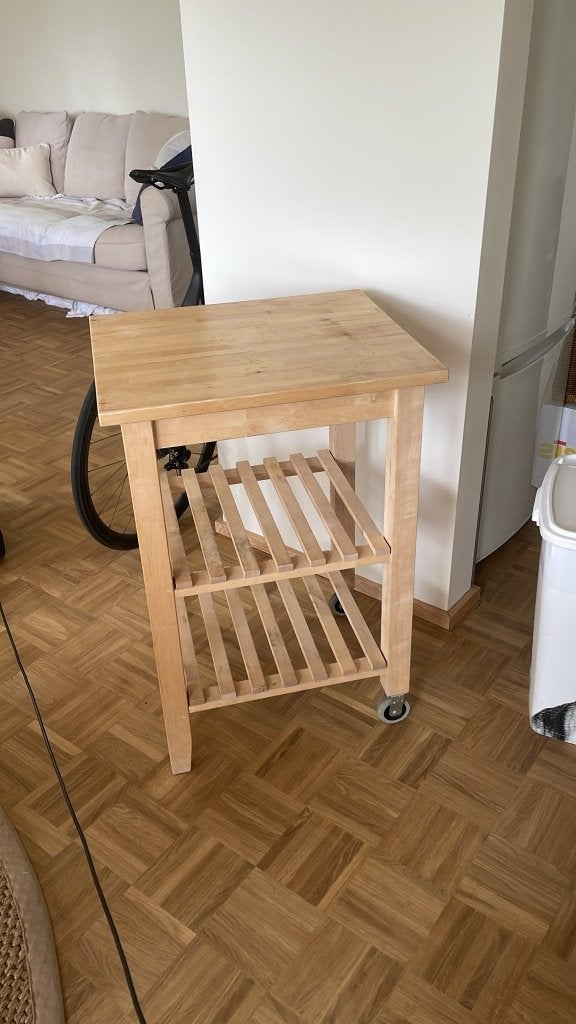 Keuken Trolley IKEA Bekvam, Huis en Inrichting, Ophalen, Zo goed als nieuw