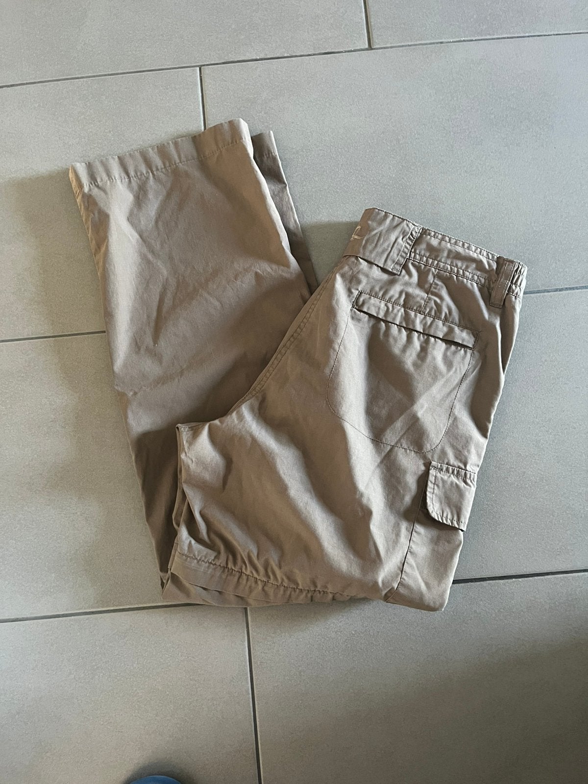 Nomad wandelbroek, afritsbarebroek, Ophalen of Verzenden, Zo goed als nieuw, Beige