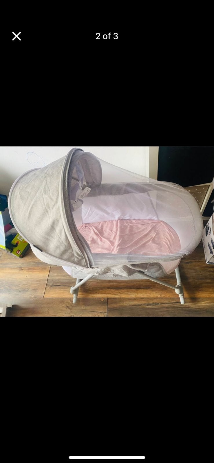 Babywiegjes, Ophalen of Verzenden, Zo goed als nieuw, Reisbedje