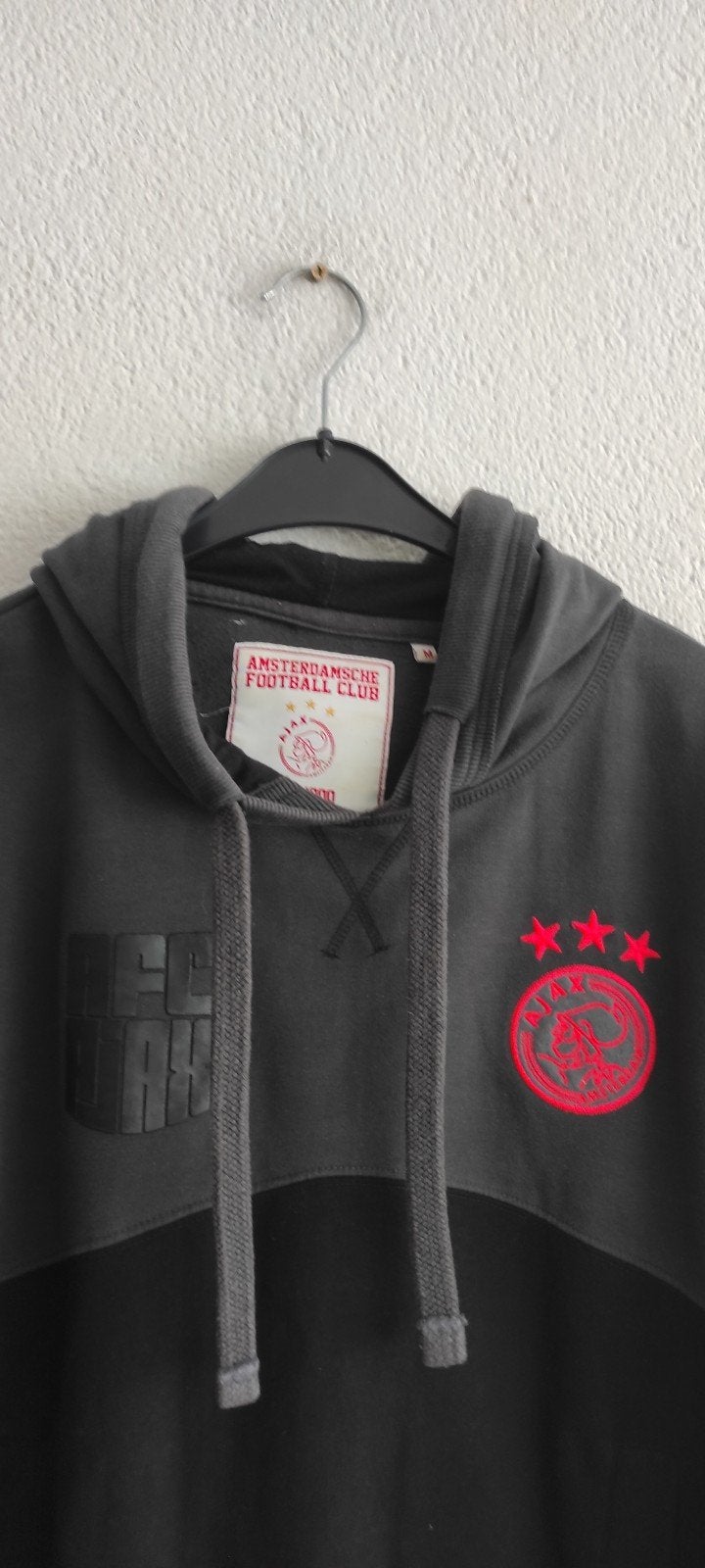 Ajax hoodie maat M - Zo goed als nieuw Maat M, Maat 48/50 (M), Zwart, Ophalen of Verzenden, Zo goed als nieuw