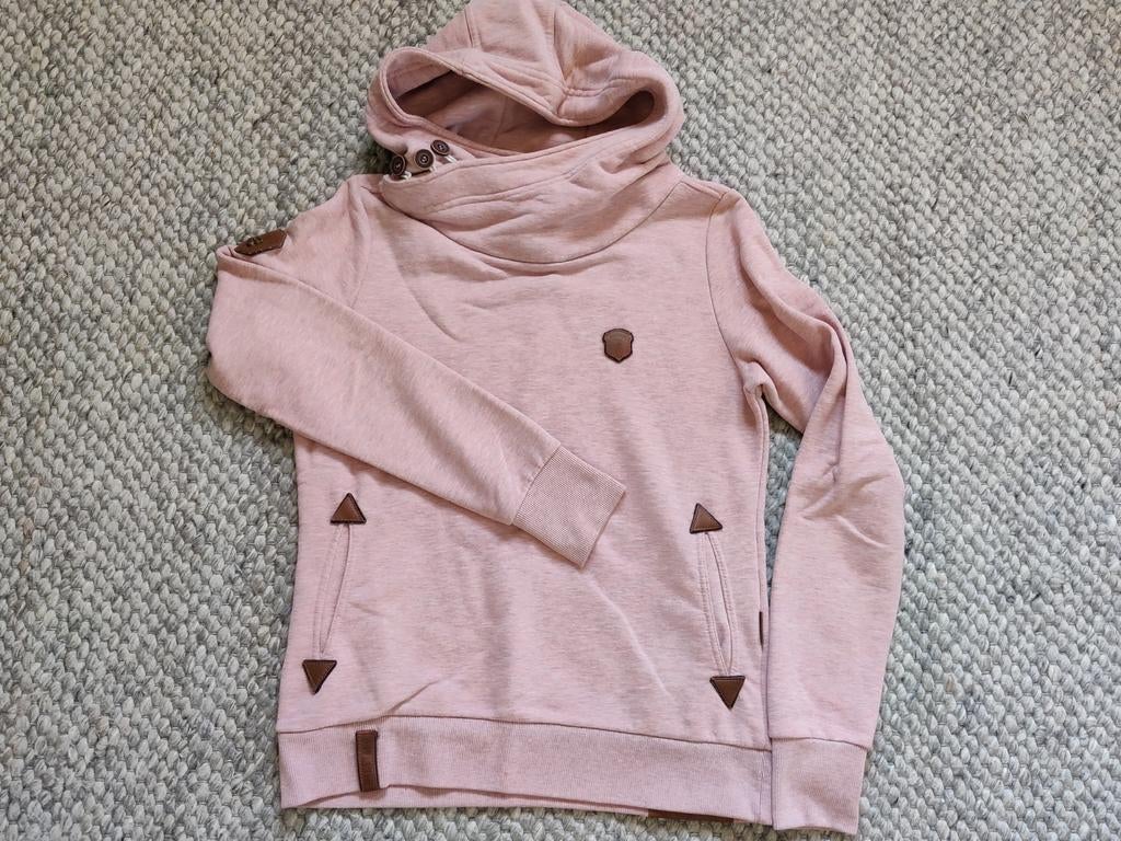 Naketano hoodie L, Maat 42/44 (L), Ophalen of Verzenden, Zo goed als nieuw, Roze