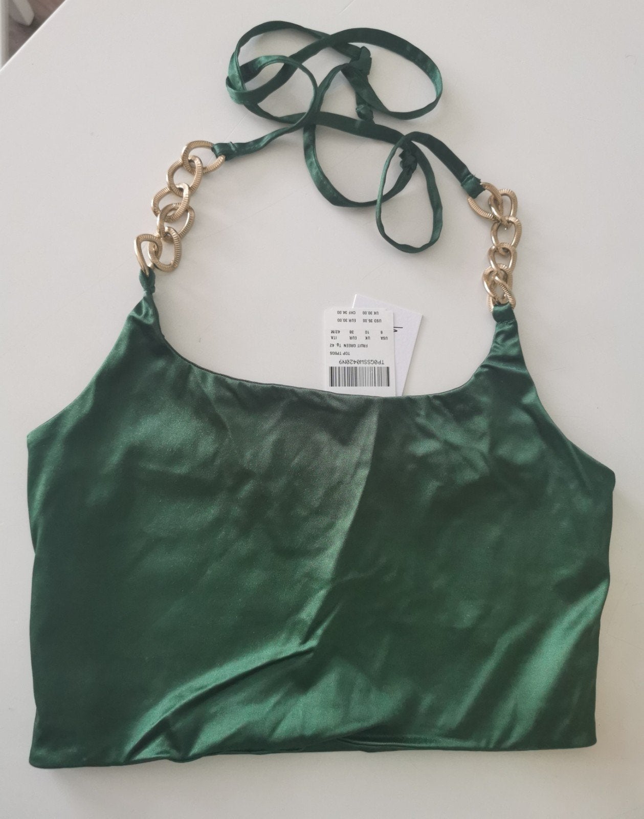 Groen topje met goud 38-M Subdued, Maat 38/40 (M), Nieuw, Ophalen of Verzenden, Subdued