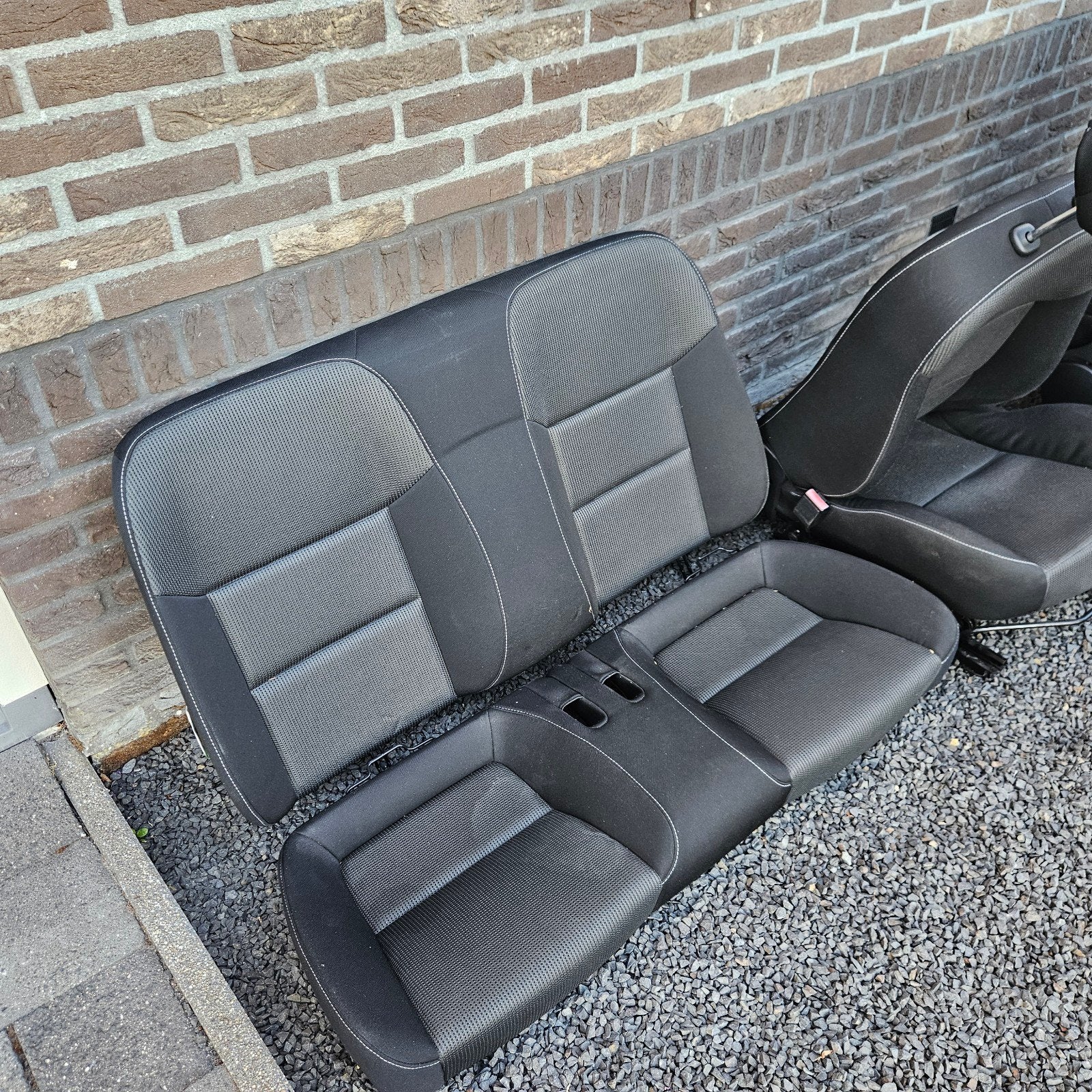 Peugeot 207 CC Interieur - Stoelen en Achterbank, Auto-onderdelen, Interieur en Bekleding, Ophalen, Gebruikt, Peugeot