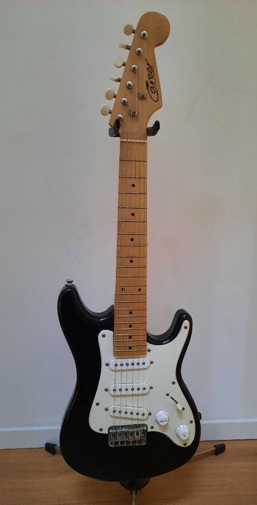 Stratocaster model electrische stage gitaar (3/4), Muziek en Instrumenten, Snaarinstrumenten | Gitaren | Elektrisch, Ophalen, Gebruikt