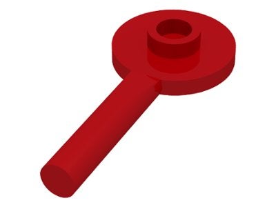 Lego Red Minifigure, Utensil Signal Paddle, Gebruikt, Lego, Accessoire, Ophalen of Verzenden