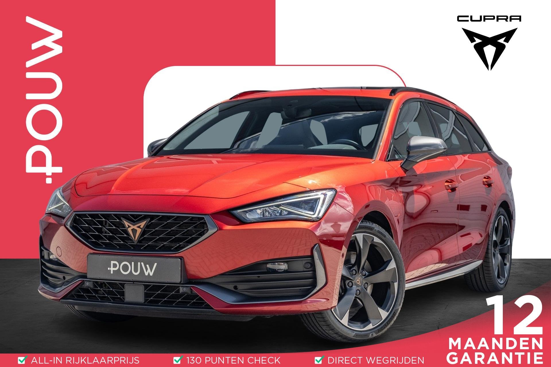 CUPRA Leon Sportstourer 1.4 e-Hybrid 204pk Business | SoH 94, Auto's, 12 maanden, Stof, Gebruikt, 4 cilinders